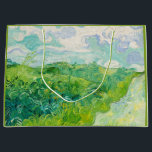Sacola Para Presentes Grande Vincent van Gogh - Campo de Trigo Verde, Auvers<br><div class="desc">Campo de trigo verde,  Auvers - Vincent van Gogh,  Oil on Canvas,  1890,  Auvers</div>