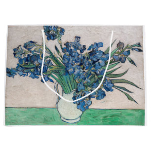 Sacola Para Presentes Grande Vincent van Gogh - Irrises