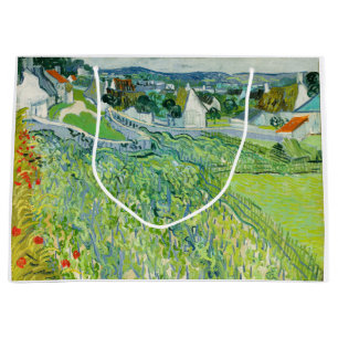 Sacola Para Presentes Grande Vincent van Gogh - Vineyards em Auvers