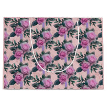 Vintage Antique Damask - Rosas Rosa Rosa