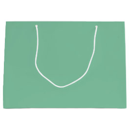 Sacola Para Presentes Grande Vintage Seafoam Solid Color