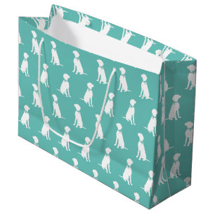 Sacola Para Presentes Grande Vizsla Dog Puppy