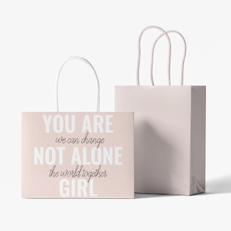 Sacola Para Presentes Grande Você Não É A Única Cota De Motivação Positiva