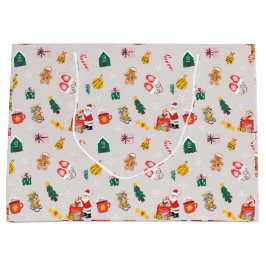 Sacola Para Presentes Grande Water Polo Holiday Gift Bag