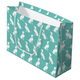 Sacola Para Presentes Grande Weimaraner Dog Puppy