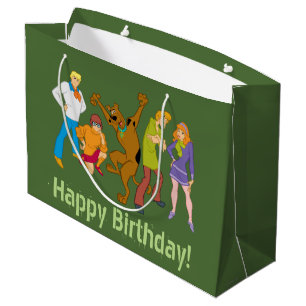 Sacola Para Presentes Grande Whole Gang 16 Mystery Inc