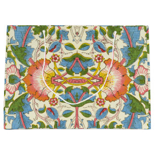 Sacola Para Presentes Grande William Morris Loddon Blossom Padrões Florais