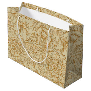 Sacola Para Presentes Grande William Morris Poppy Floral Wallpaper