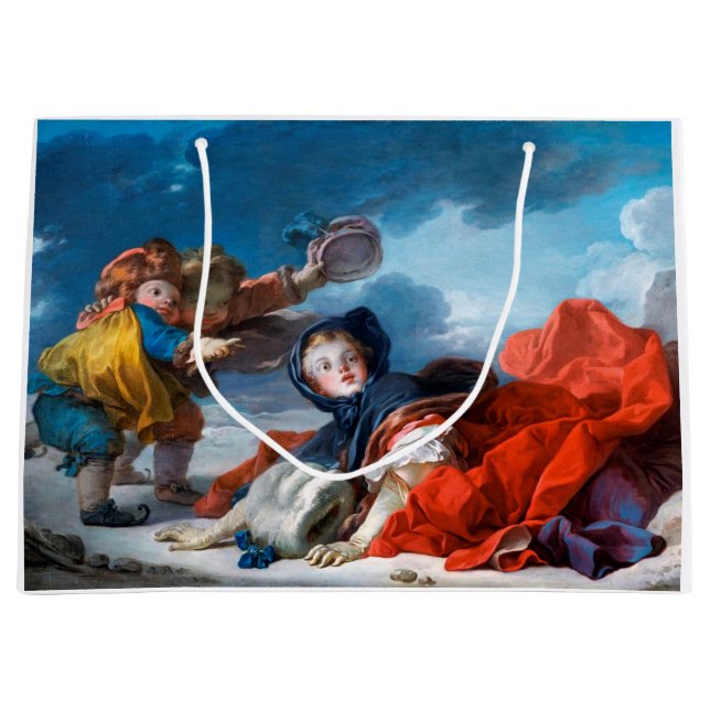 Sacola Para Presentes Grande Winter, Fragonard (Frente)