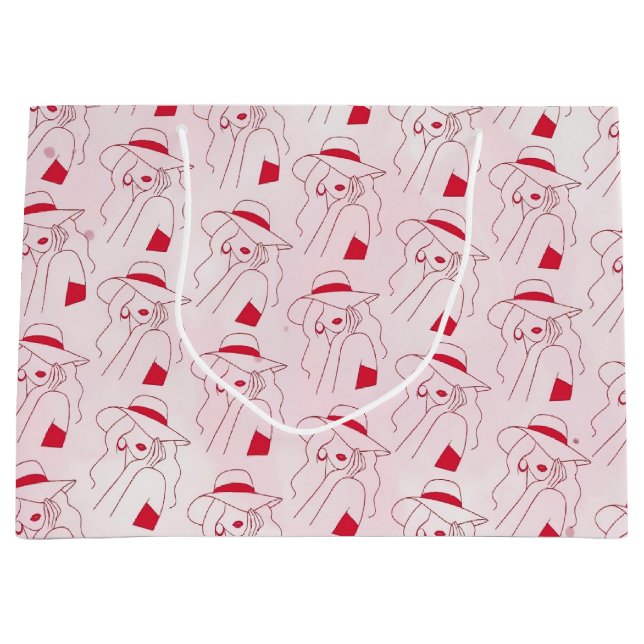 Sacola Para Presentes Grande Woman (Frente)