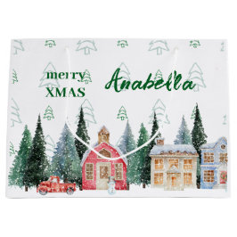 SACOLA PARA PRESENTES GRANDE XMAS GIFT BAG