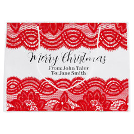 SACOLA PARA PRESENTES GRANDE XMAS GIFT BAG