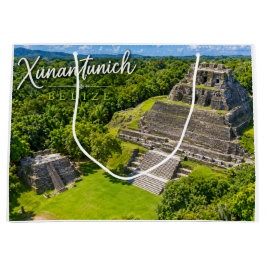 Sacola Para Presentes Grande Xunantunich Belize sítio arqueológico maia