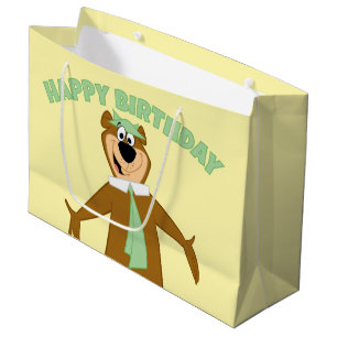 Sacola Para Presentes Grande Yogi Bear Welcome