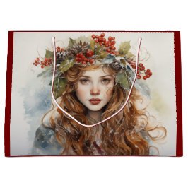 Sacola Para Presentes Grande Yule Maiden