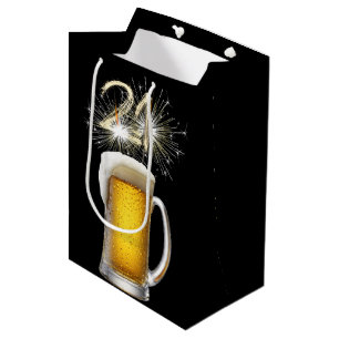 Sacola Para Presentes Média 21ruas em cerveja