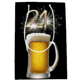 Sacola Para Presentes Média 21ruas em cerveja