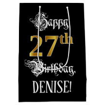 27º aniversário ~ Script do Rico; Faux Dourado Loo