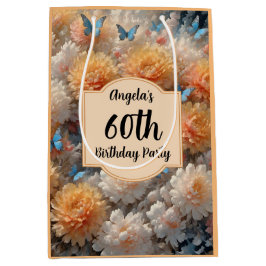 Sacola Para Presentes Média 60ª Festa de aniversário