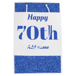 Sacola Para Presentes Média 70 de bolsa de presente de aniversário personaliza
