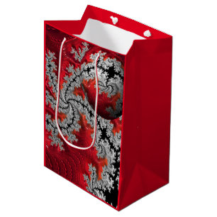Sacola Para Presentes Média A Beleza de Mandelbrots Gift Bag