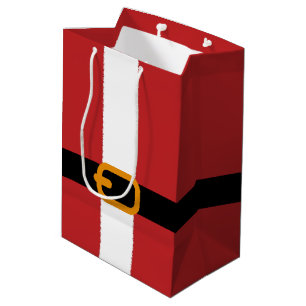 Sacola Para Presentes Média A correia do papai noel