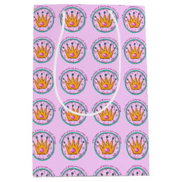 Sacola Para Presentes Média A Rainha de Todas as Coisinhas 