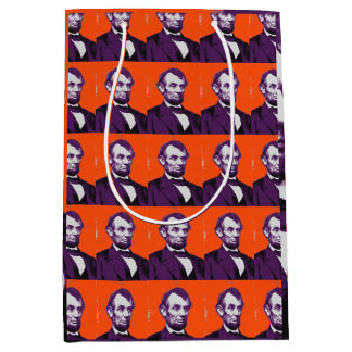 Sacola Para Presentes Média Abraham Lincoln alt