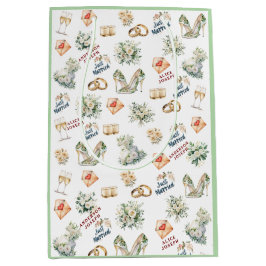 Sacola Para Presentes Média Acessórios Trenby Bridal Para Casamento