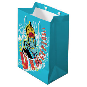 Sacola Para Presentes Média Adventure Time Lemon Grab "UNACCEPTABLE"