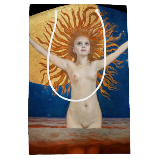 Sacola Para Presentes Média Akseli Gallen-Kallela - Ad Astra (Frente)