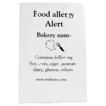 Alerta de alergia de comida adicionar nome texto i