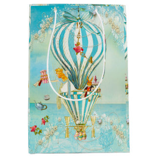 Sacola Para Presentes Média Alice In Wonderland Gift Bags