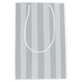 Sacola Para Presentes Média Alterar faixas de Cinza para qualquer cor Clique e