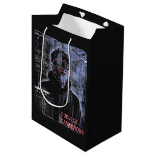 Sacola Para Presentes Média Alvo - Design de roupa contínua tecno-brutalista