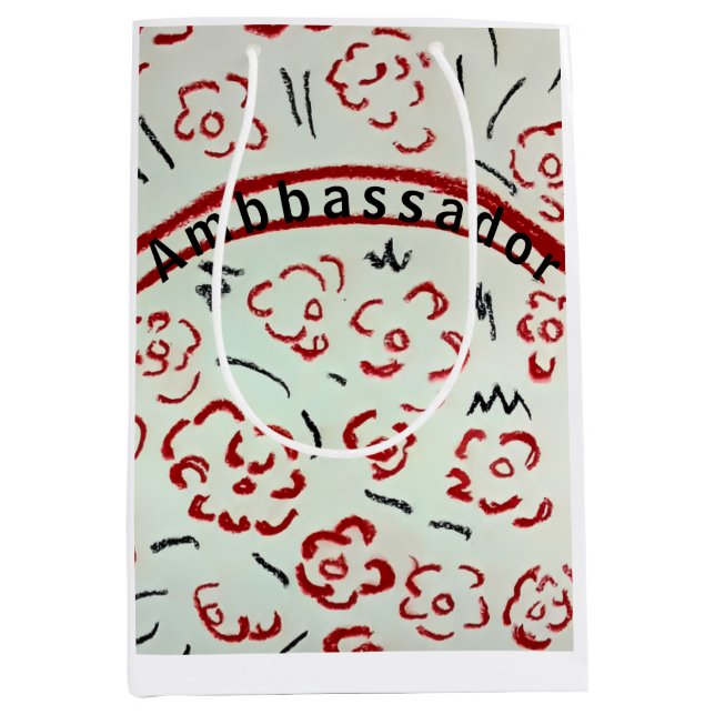 Sacola Para Presentes Média Ambassador (Frente)