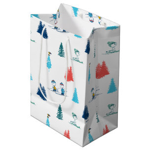 Sacola Para Presentes Média Amendoins   Pele de inverno o padrão das manchas