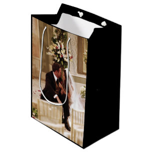 Sacola Para Presentes Média AMIGOS™ Casada Chandler & Monica