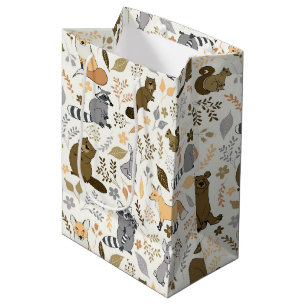 Sacola Para Presentes Média Amigos do Woodland