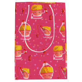 Sacola Para Presentes Média Amo ketchup