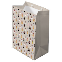 Sacola Para Presentes Média Amo meus gatos