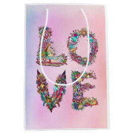 SACOLA PARA PRESENTES MÉDIA AMOR