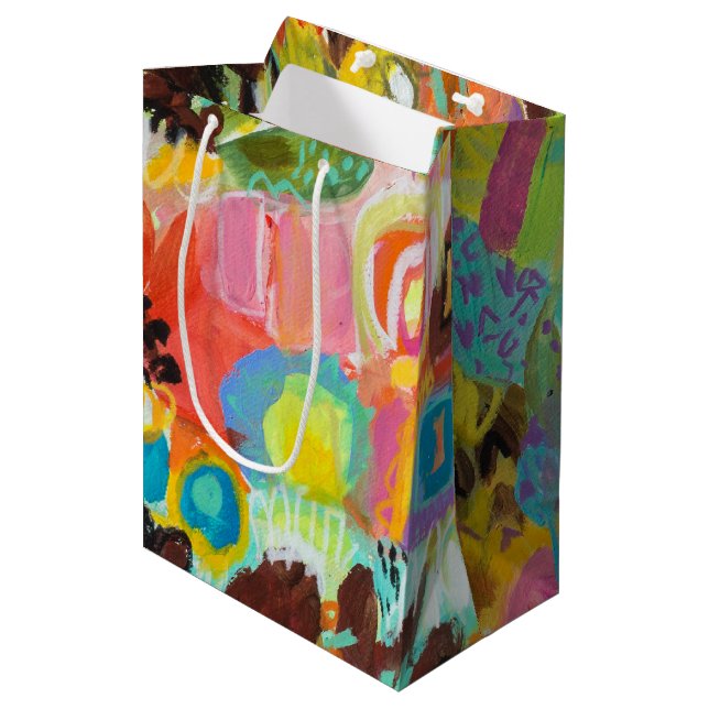 Sacola Para Presentes Média Amor à Viagem I (Frente inclinada)