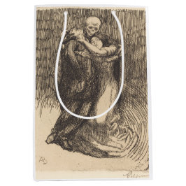 Sacola Para Presentes Média Amor Consagrado (por Paul-Albert Besnard)