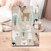 Animais Mágicos da Floresta de Inverno