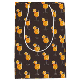 Sacola Para Presentes Média Aperol Spritz Cocktail Beink