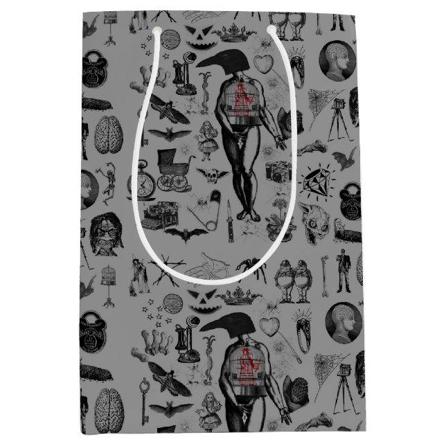 Sacola Para Presentes Média Apothecary (Frente)