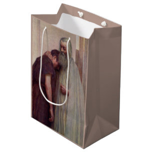 Sacola Para Presentes Média Aproximação de casa (Pai e Filho)