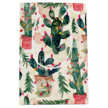 aquarela cactus natristmas para doação