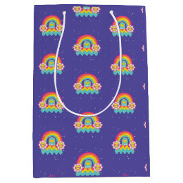 Sacola Para Presentes Média Arco-íris se ame